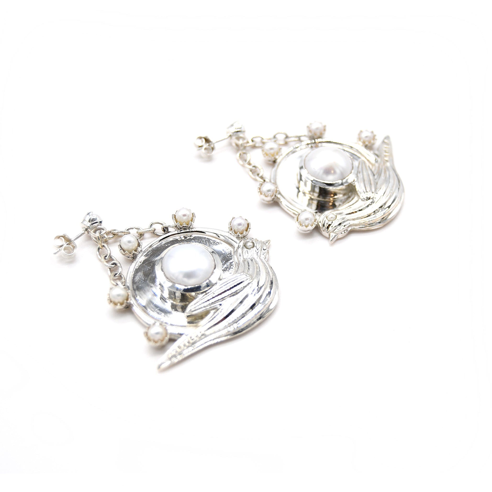 Robin Silver Earring 2