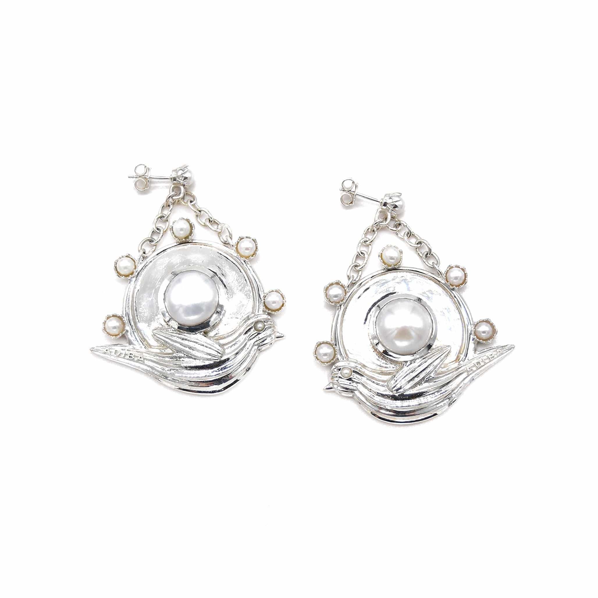 Robin Silver Earring 1