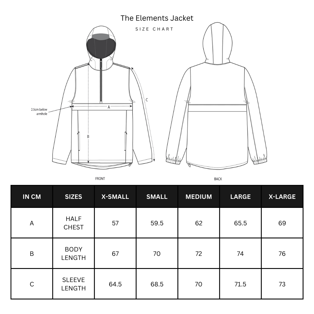 The Elements Jacket - Catalina Orange