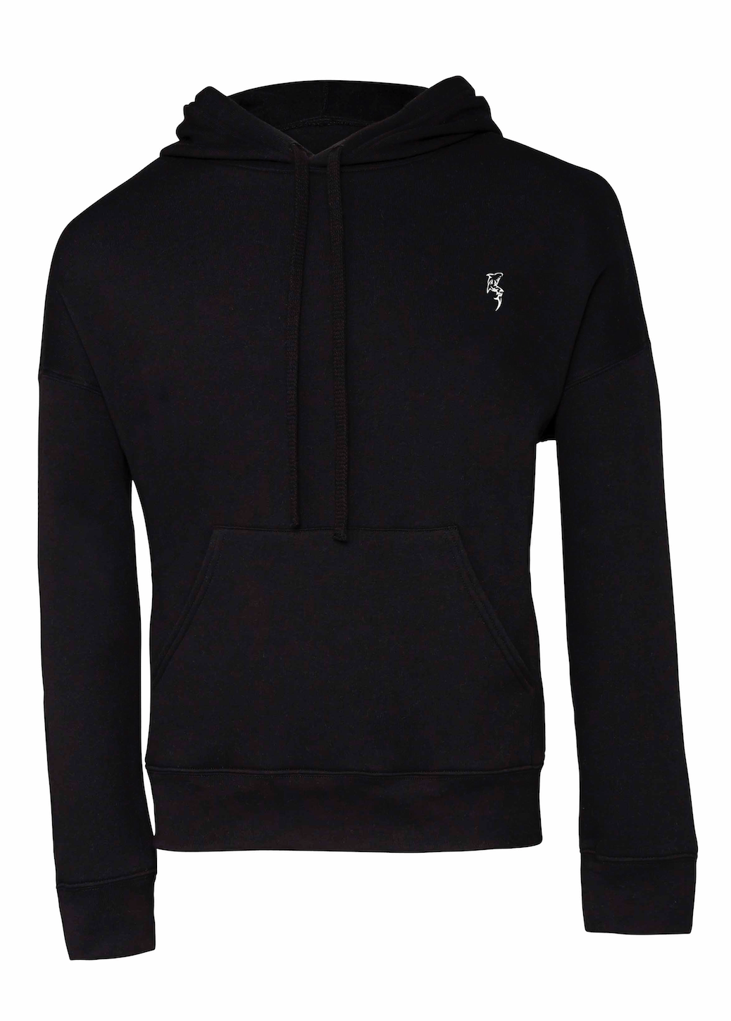 Ocean Rebel Hoodie XS / Black Embroidered Fleece Logo Hoodie