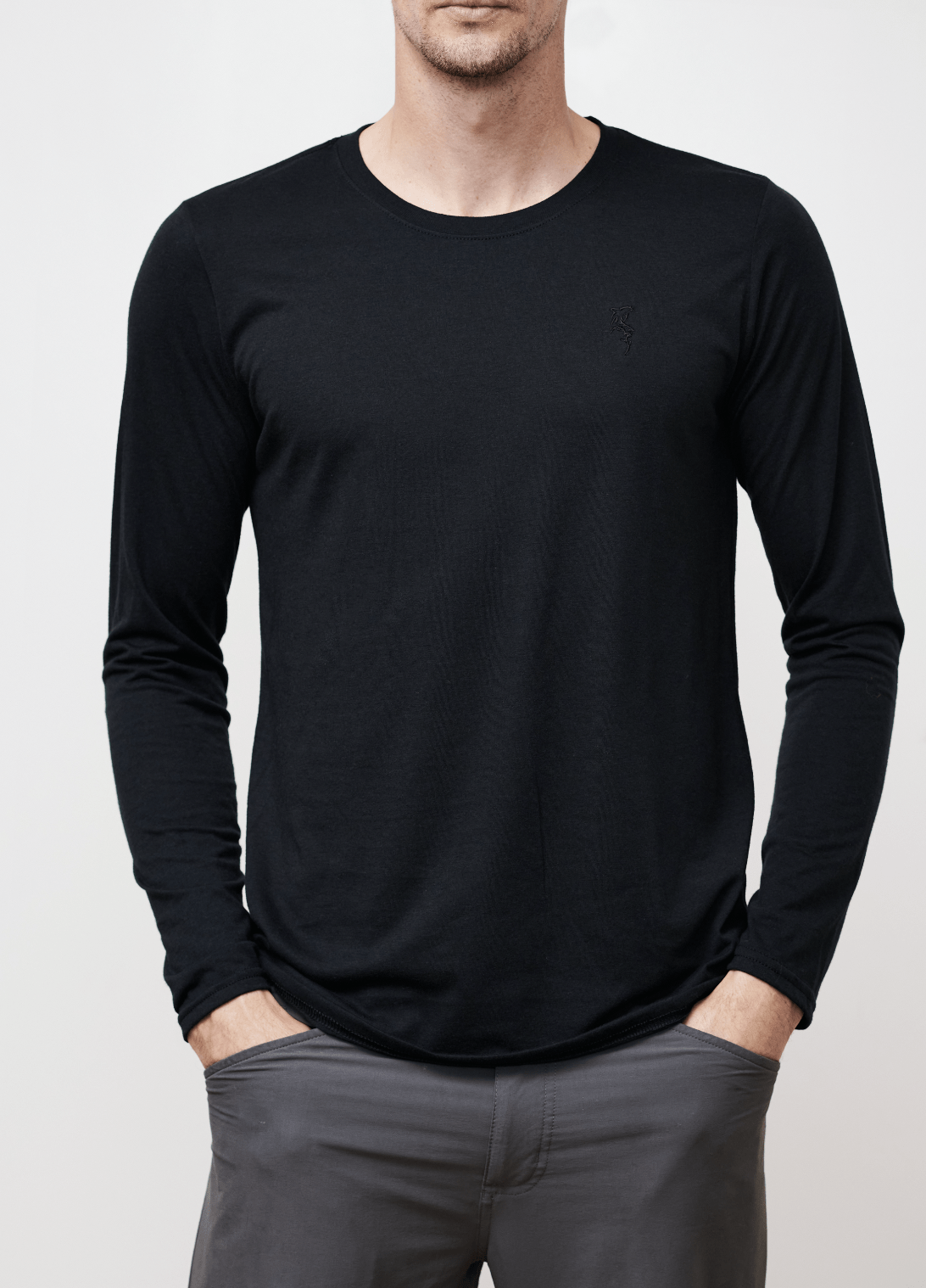 Ocean Rebel T-Shirt Small / Black Tri-Blend Long Sleeve Tee