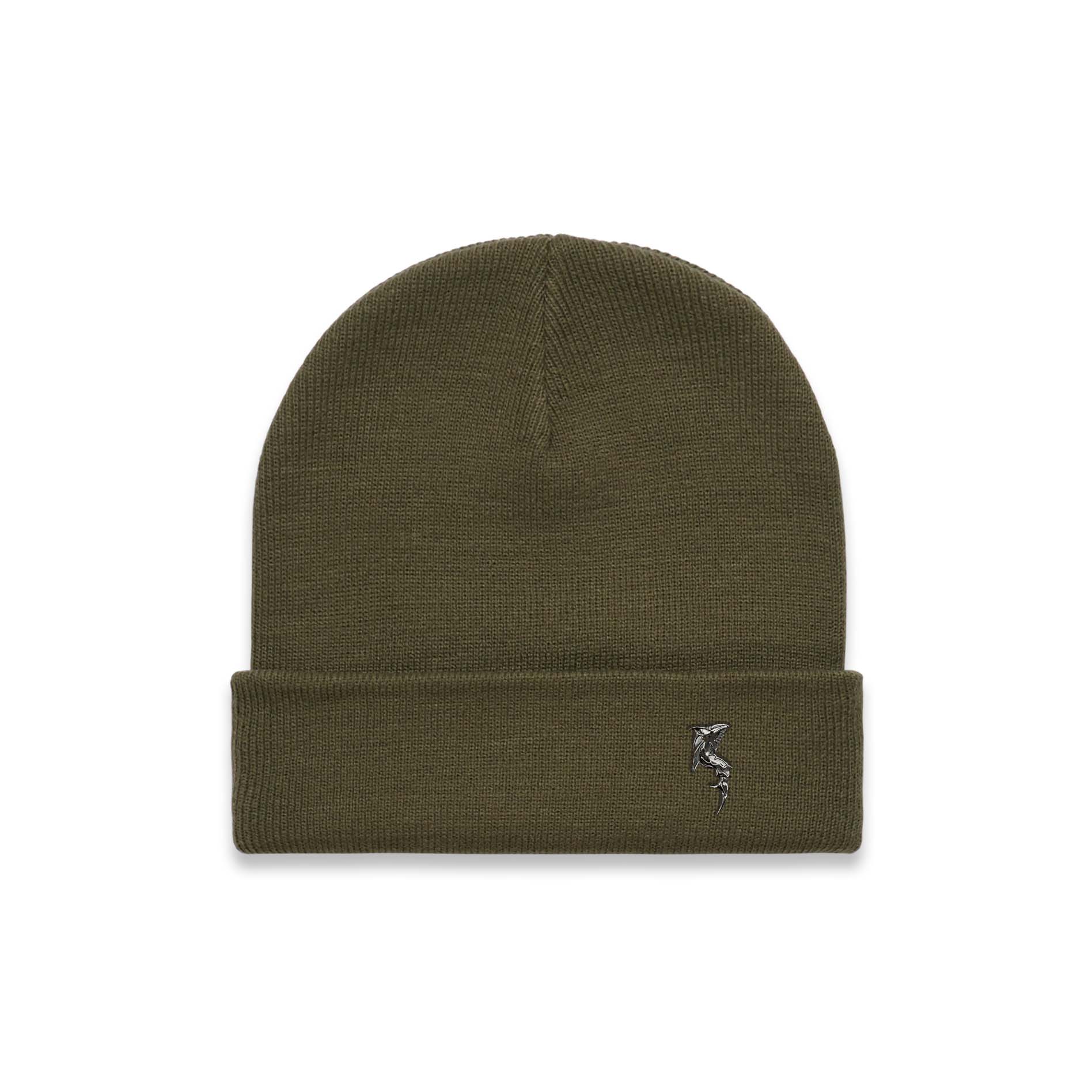 Modern Knit Beanie - Military Green