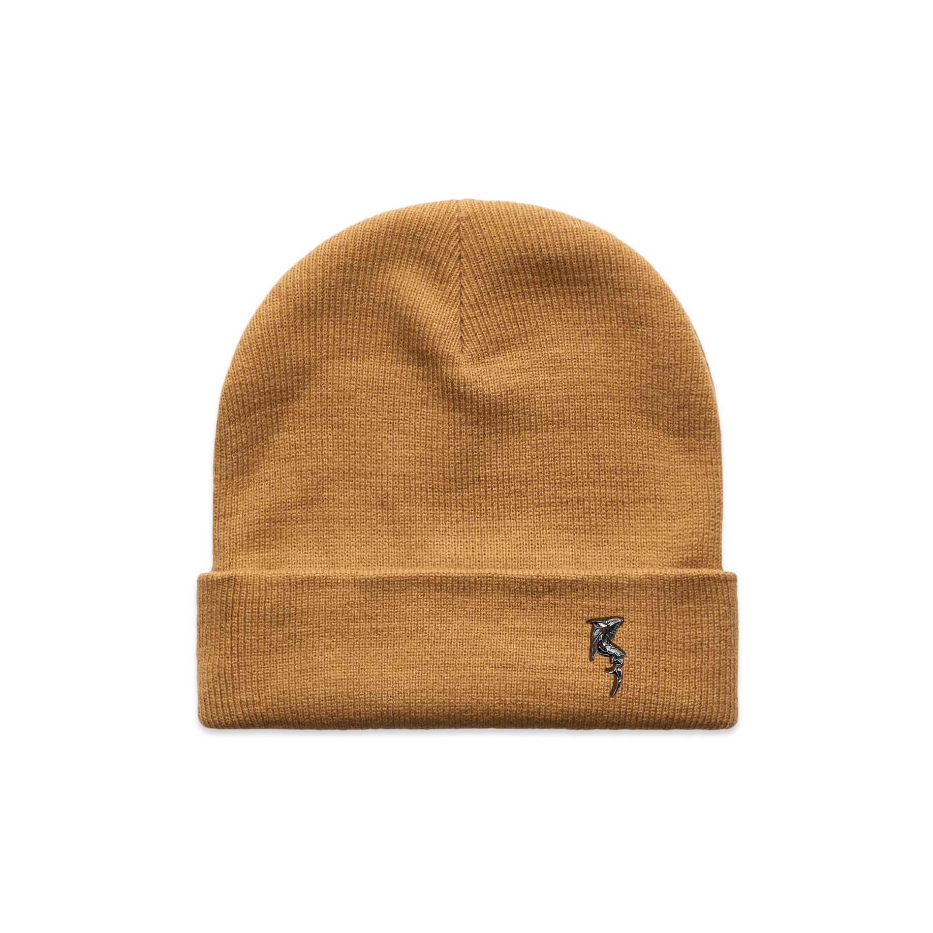 Modern Knit Beanie - Camel