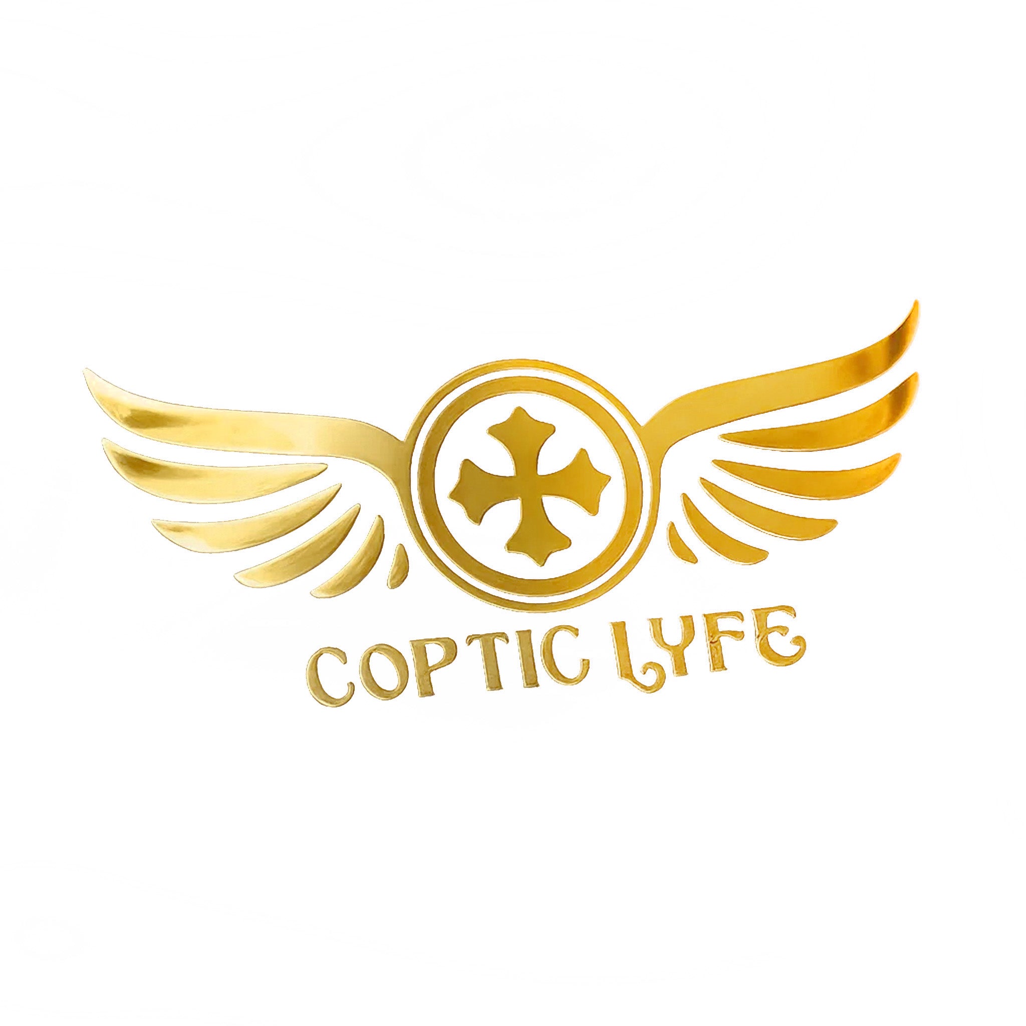 3D Gold Sticker