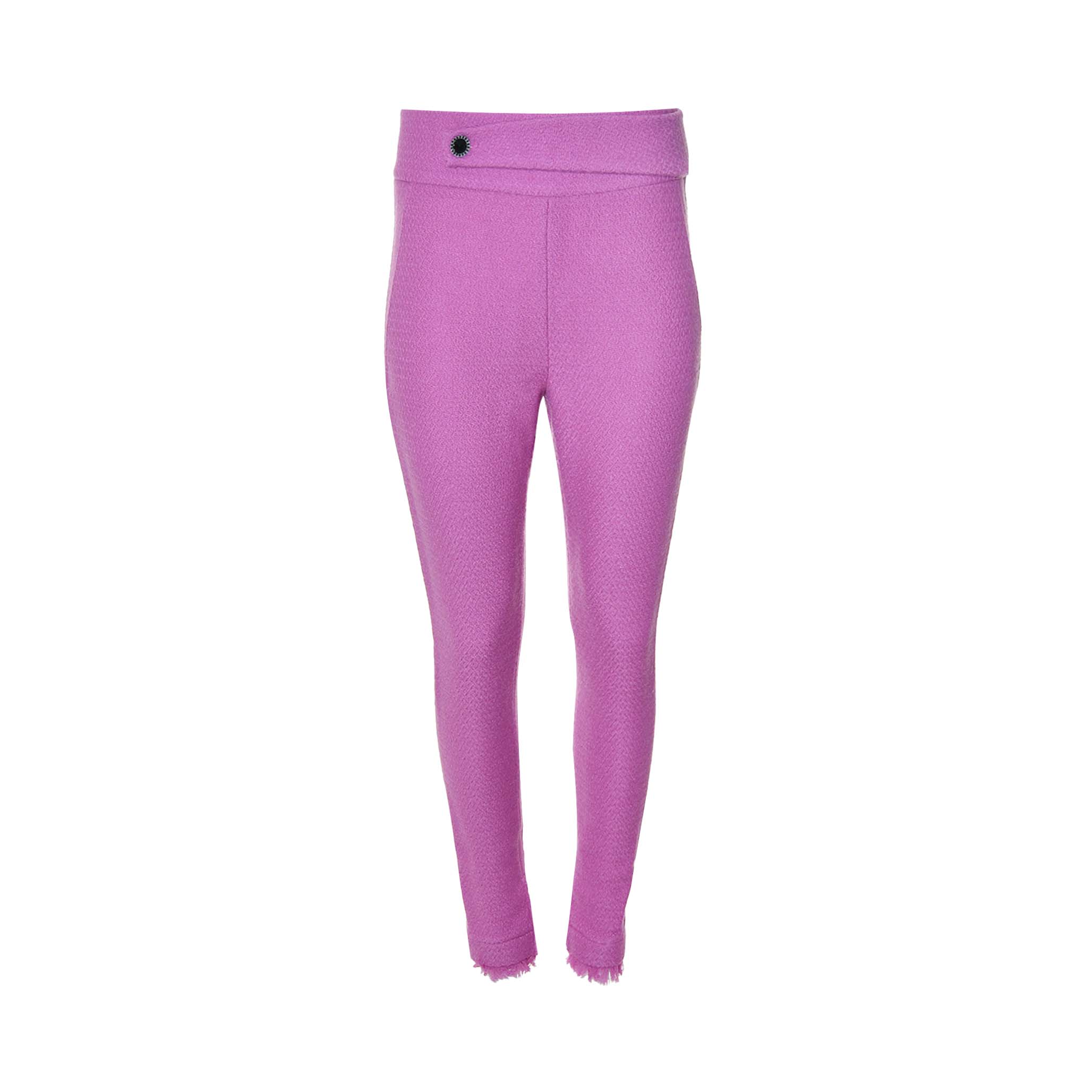 Fleur Purple Tweed Pant