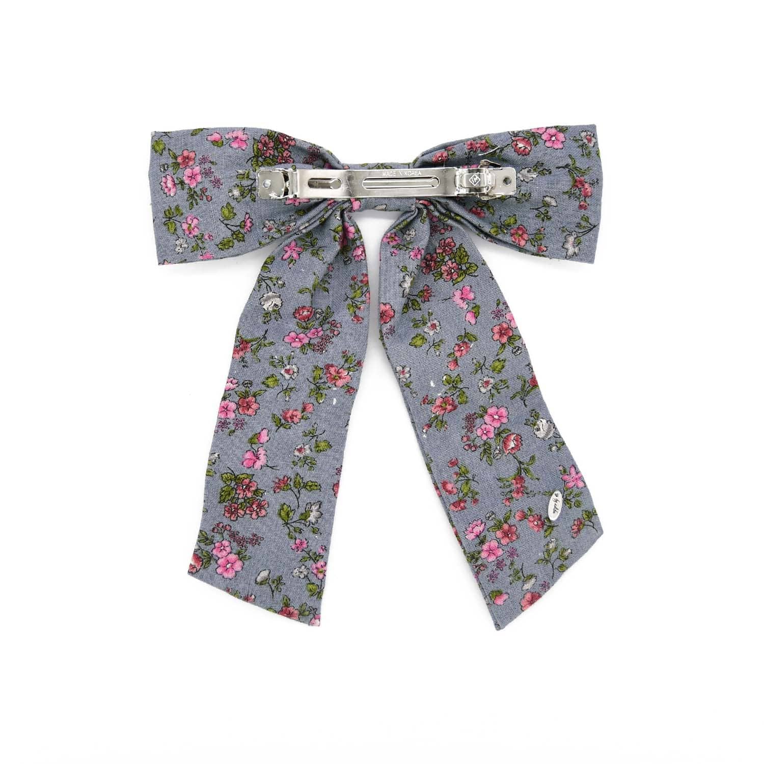 Larkspur Floral Barrette