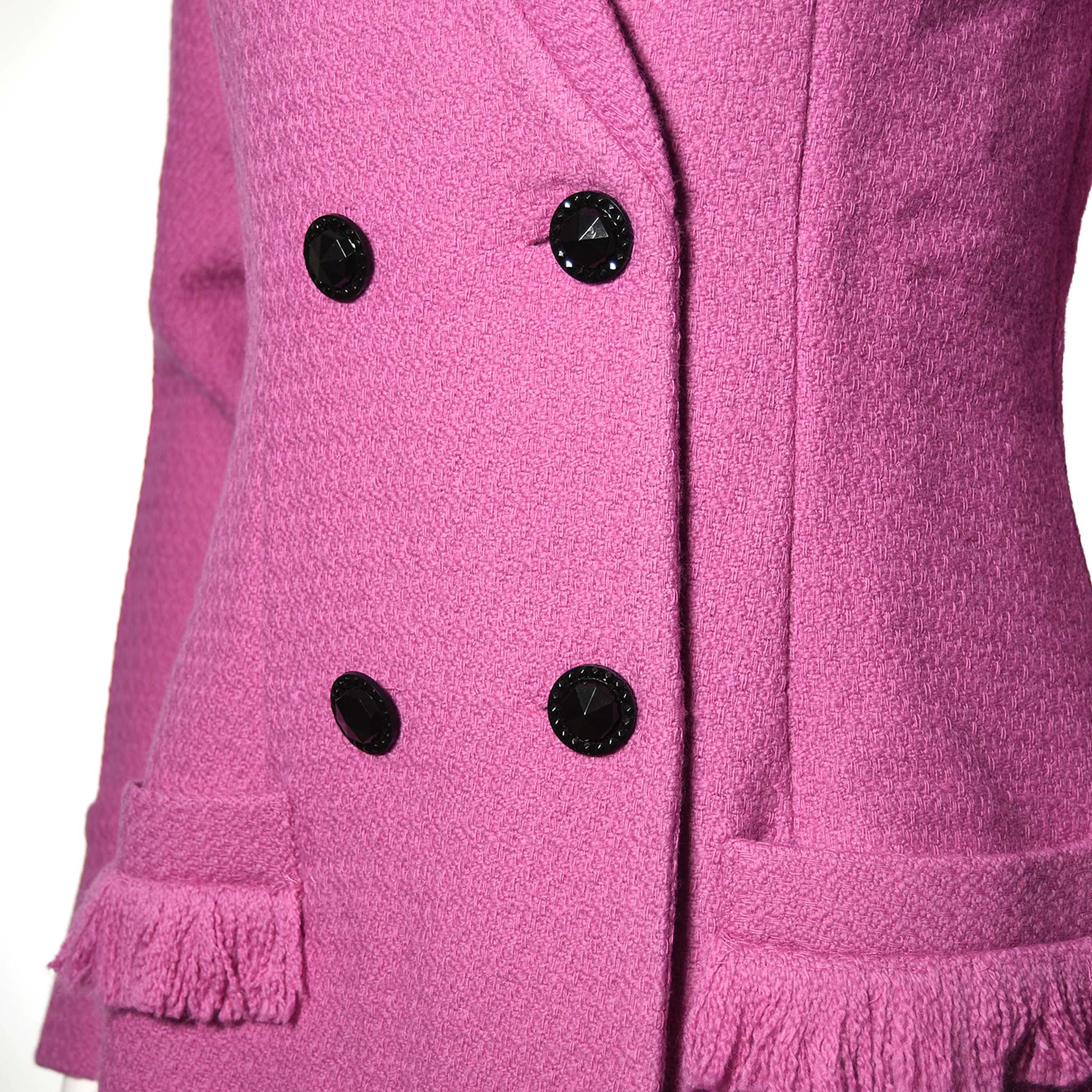 Fleur Purple Tweed Blazer