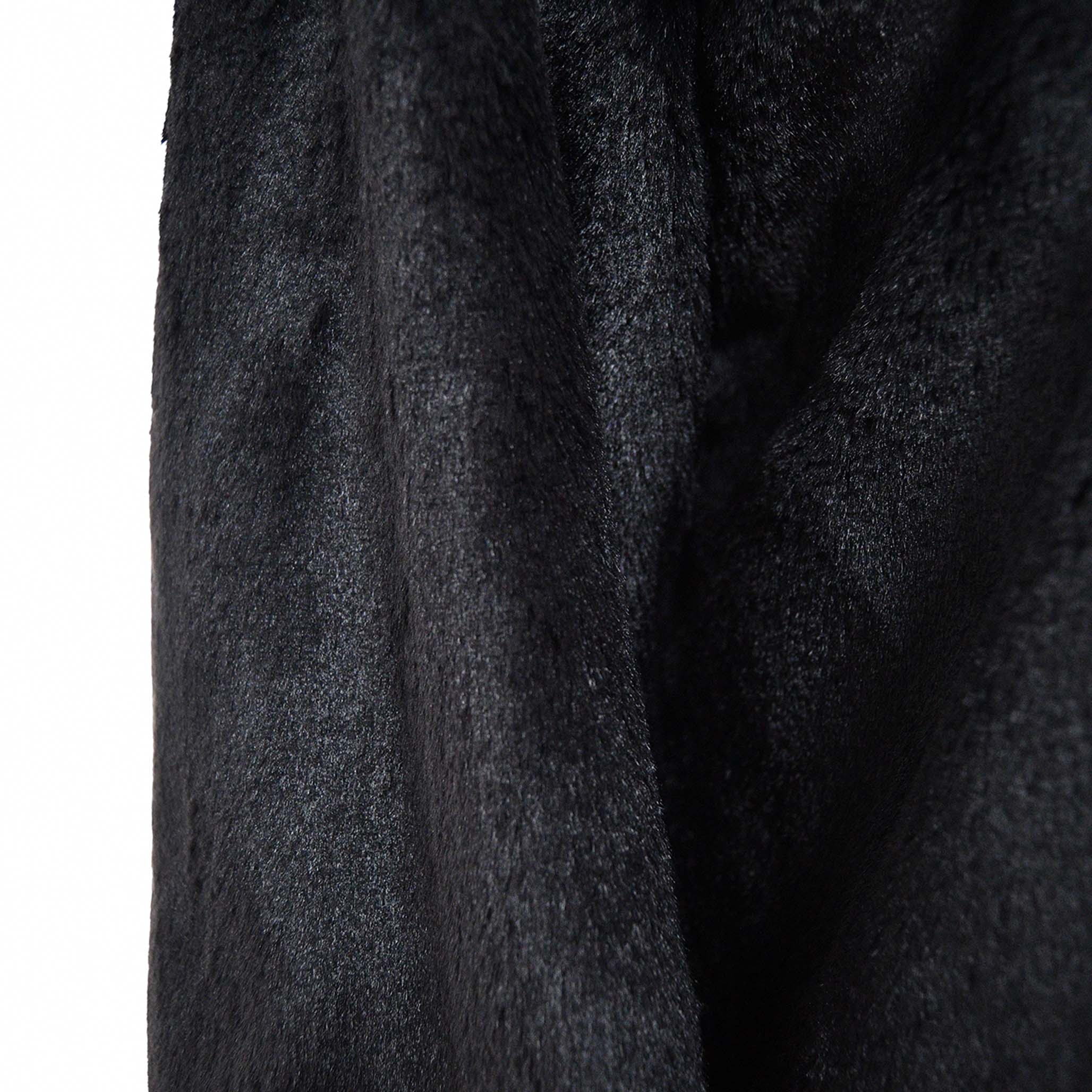 Vegan Fur Oversized Mini Dress