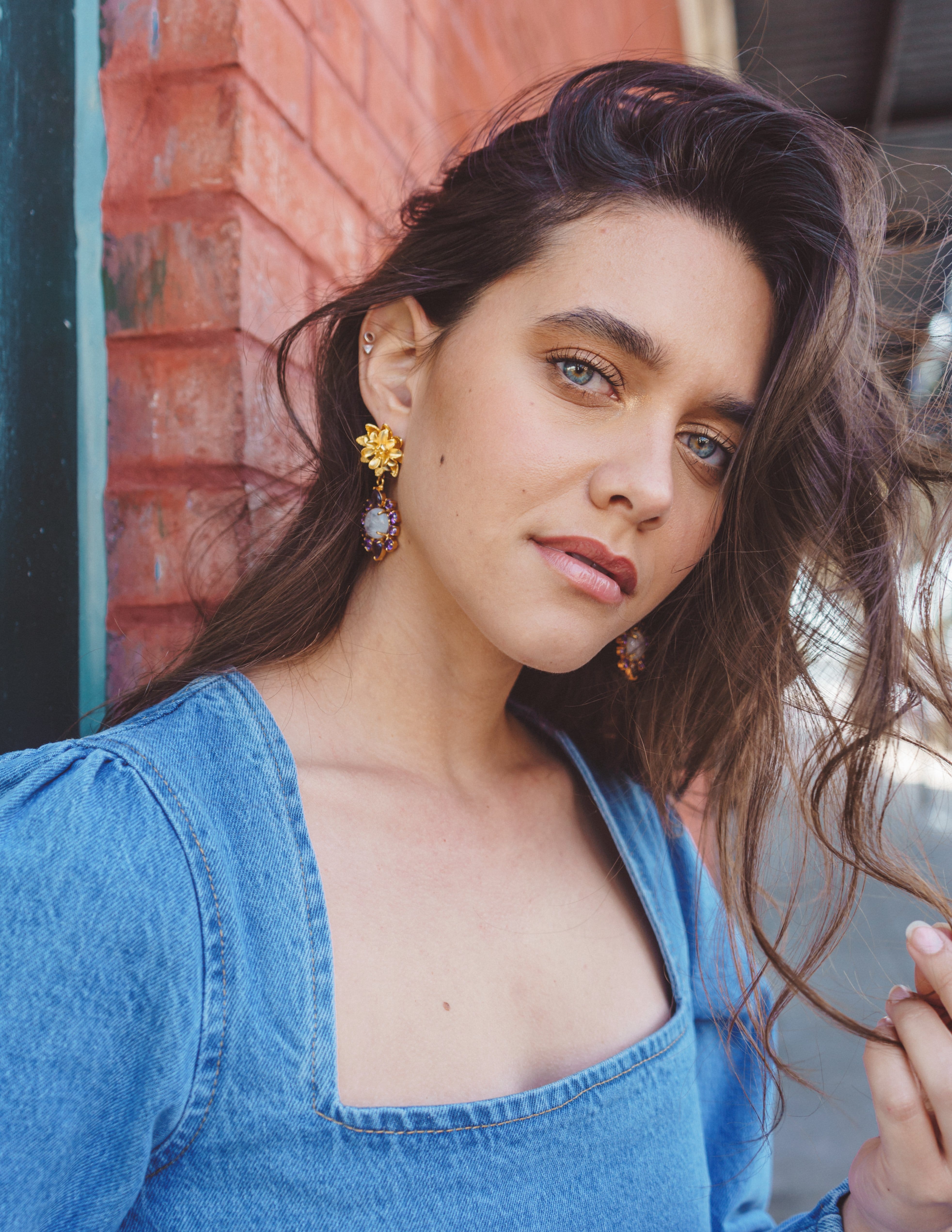 The Moonstone Earring