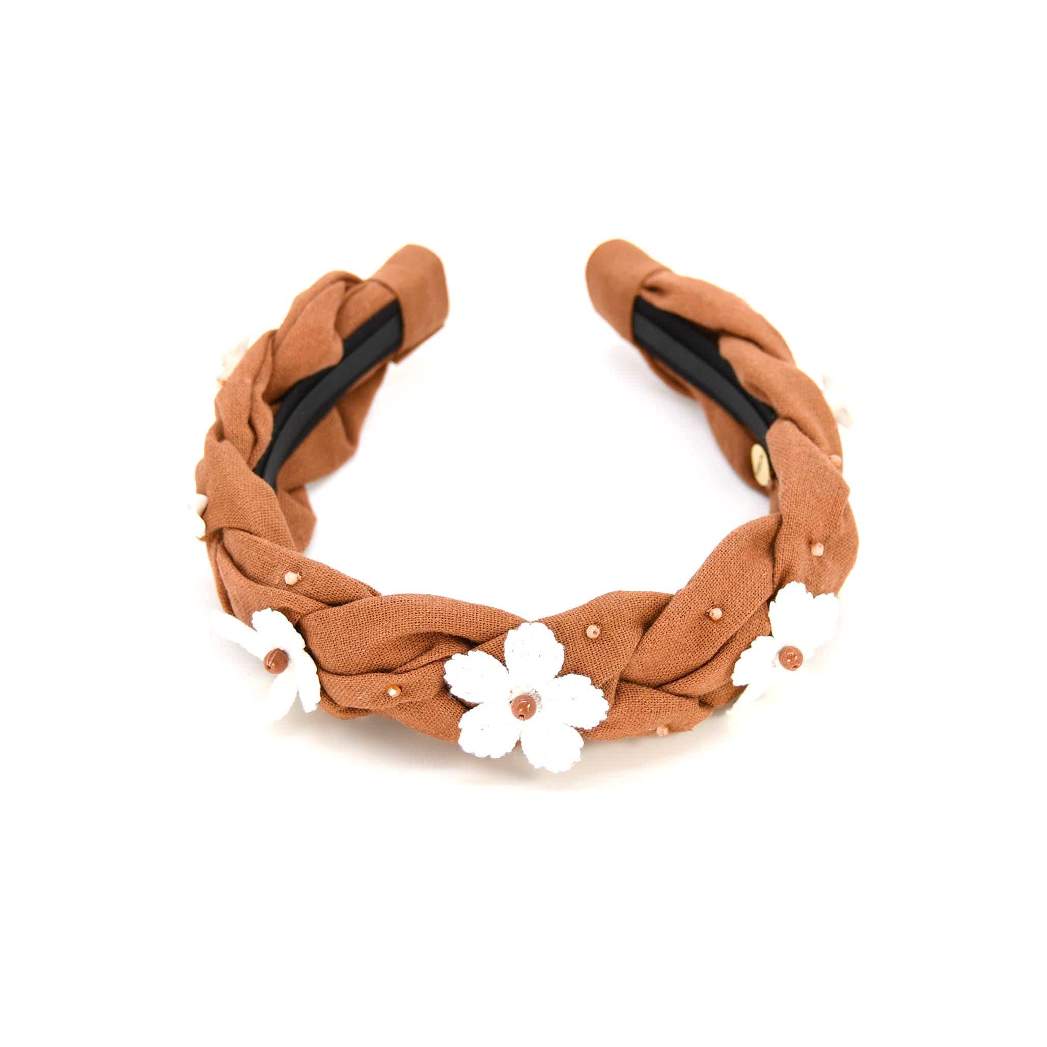 Rust Floral Headband
