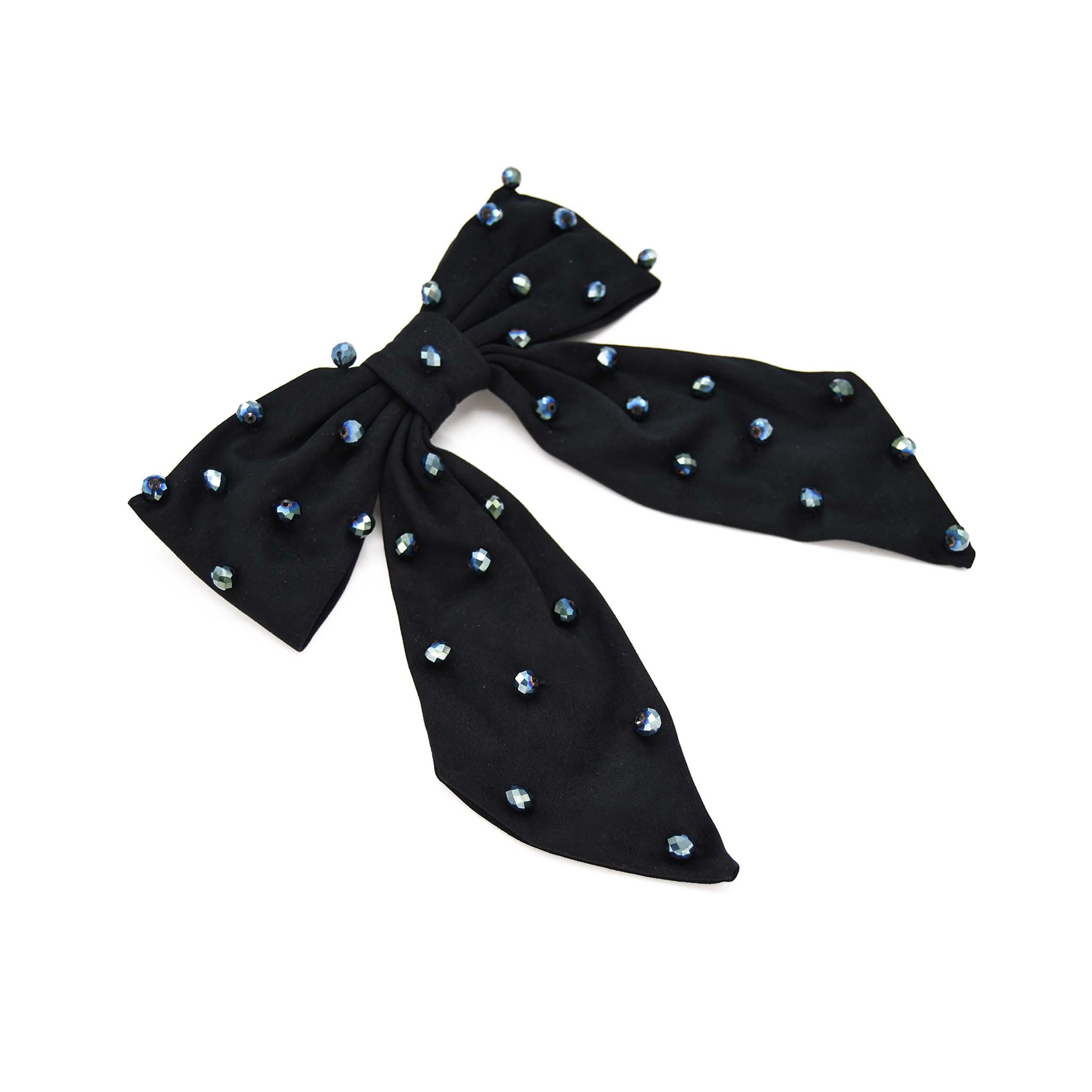 Sprinkled Black Hair Barrette