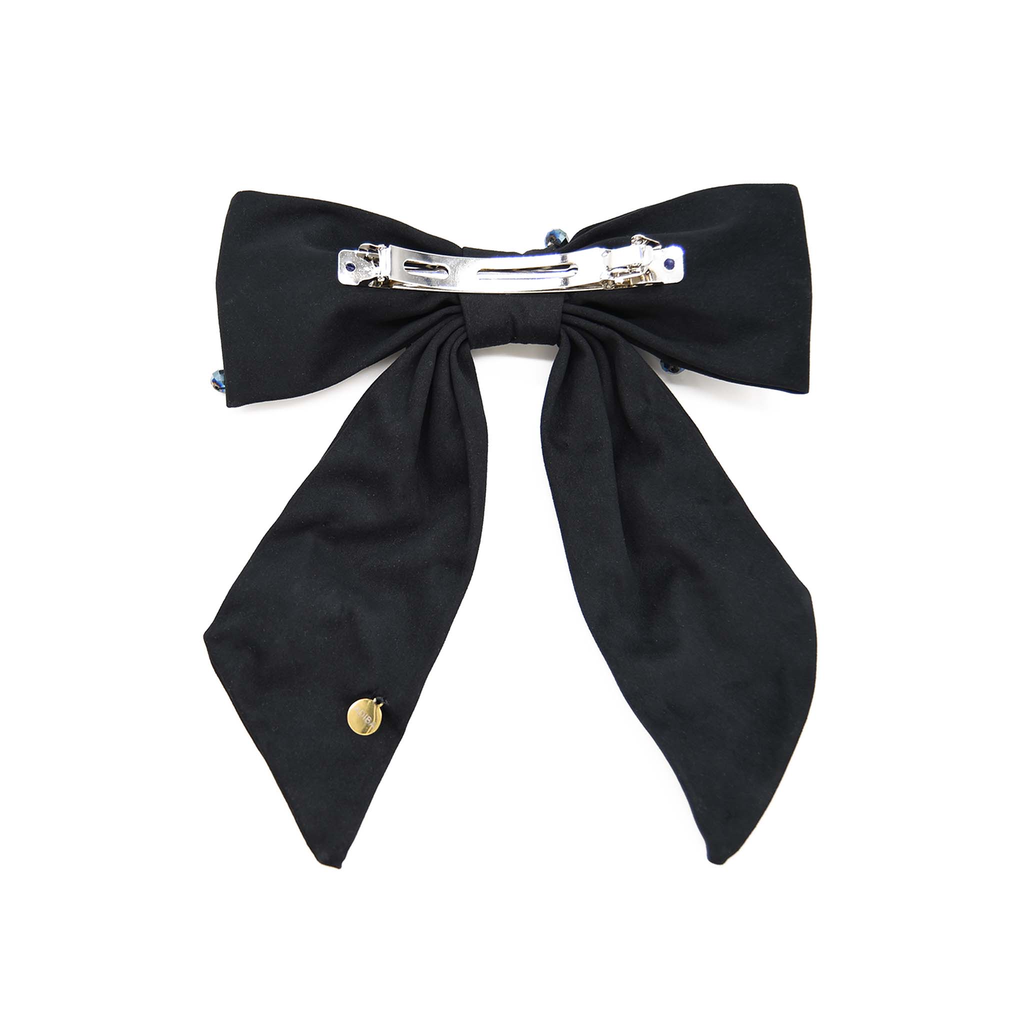 Sprinkled Black Hair Barrette