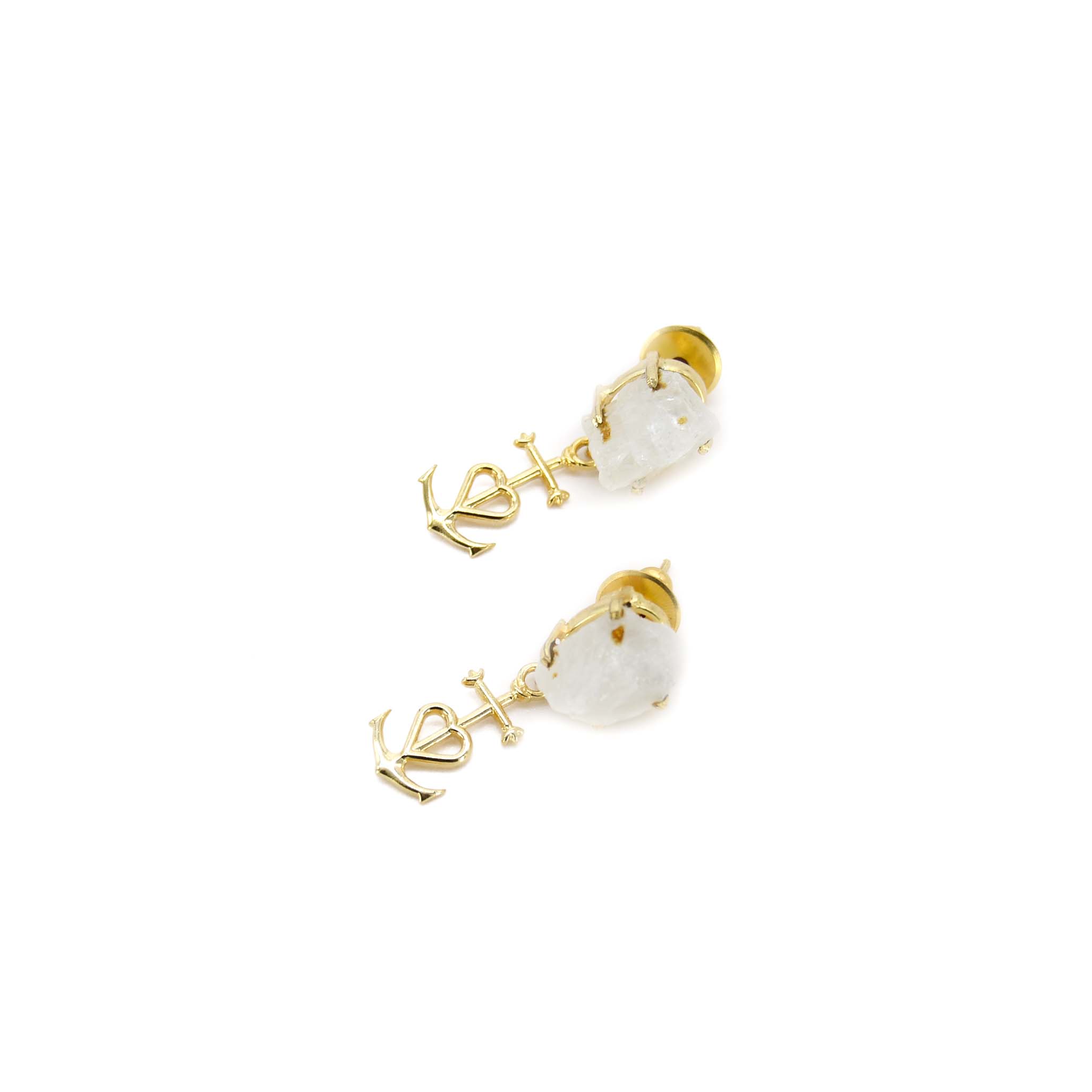 The Heart Anchored Earring