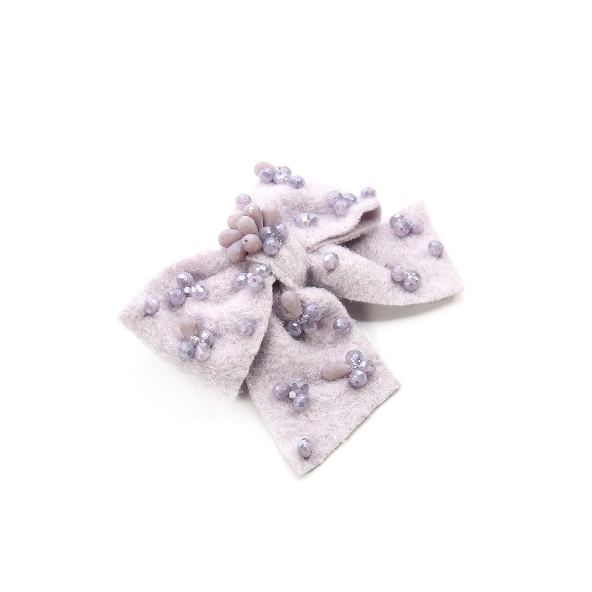 Violet Hair Bow