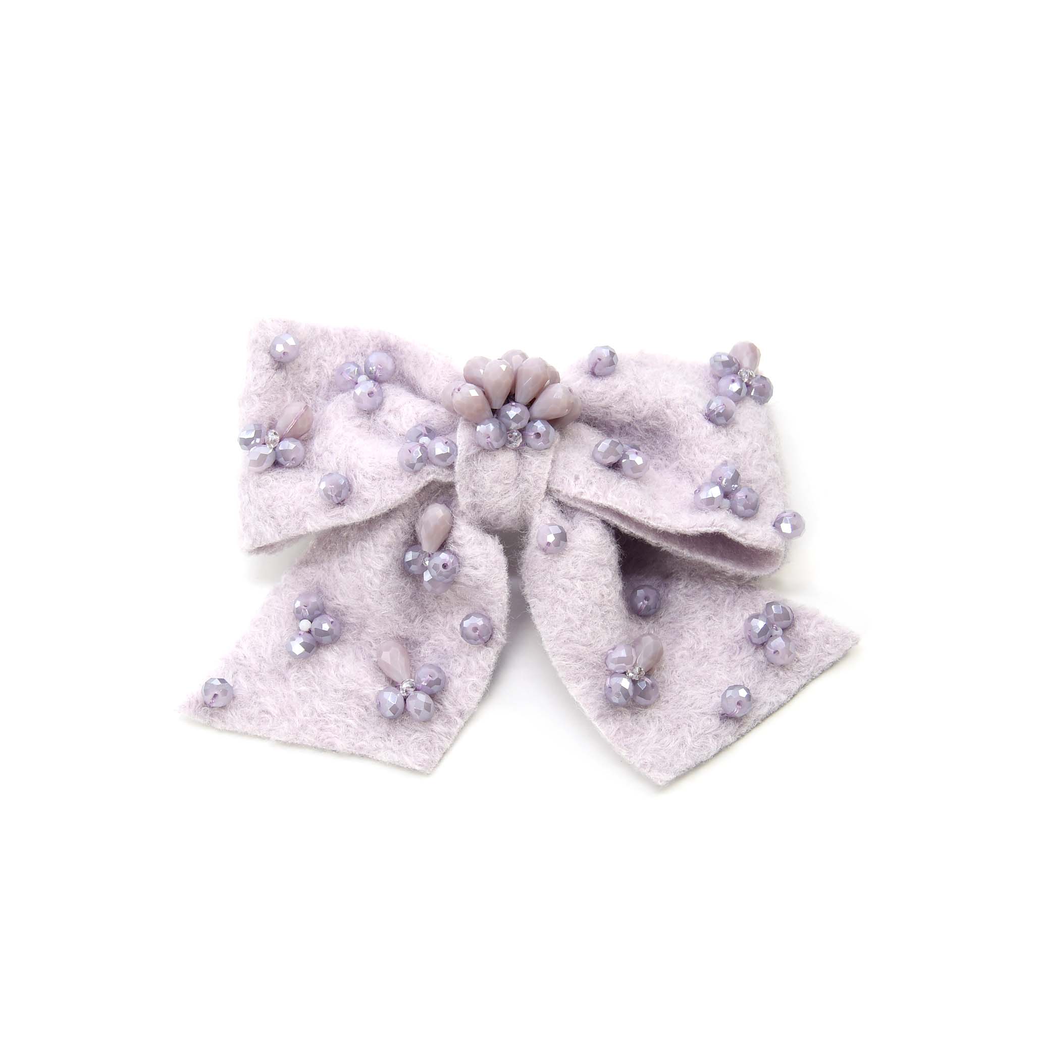 Violet Hair Bow