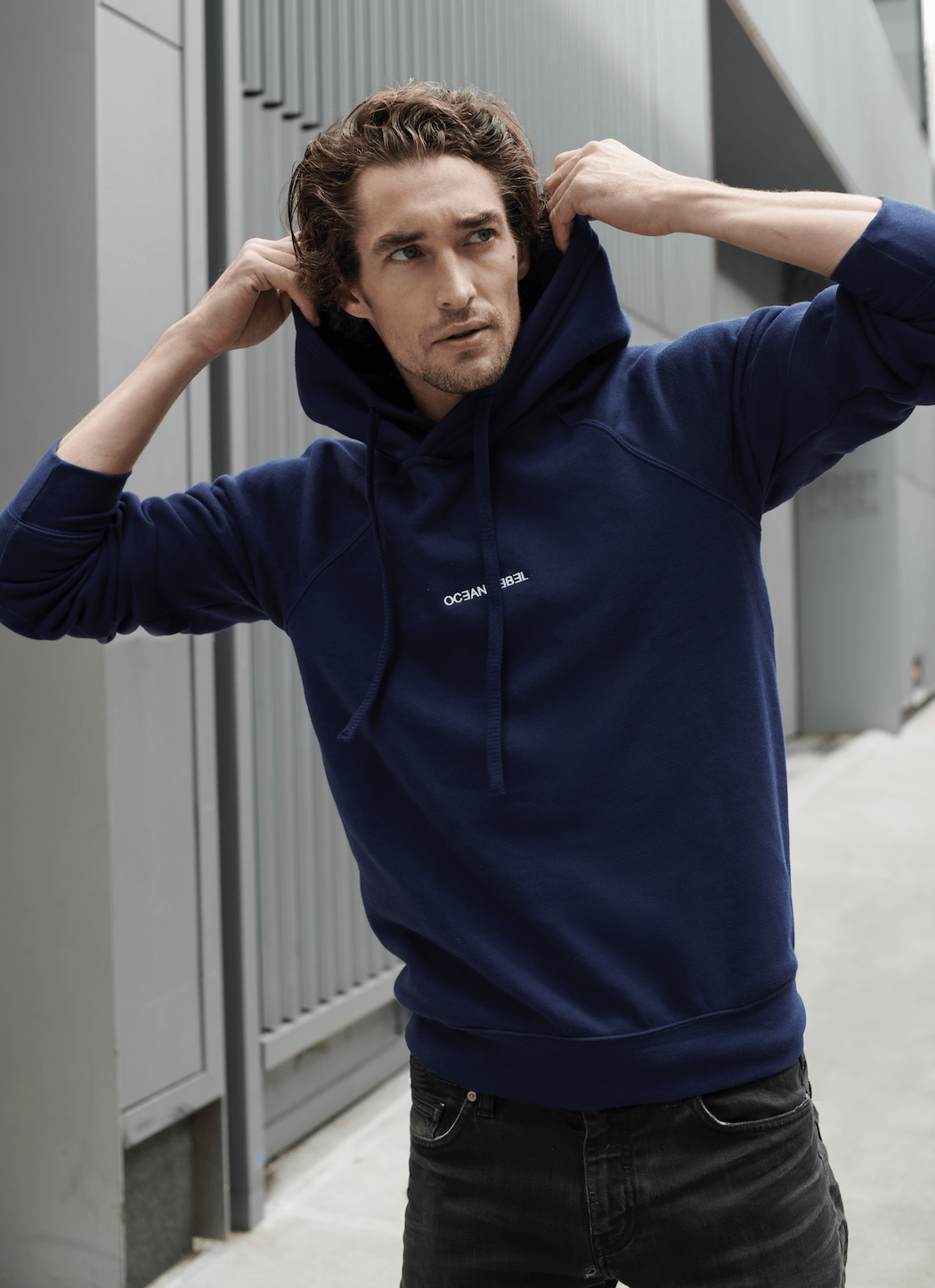 Ocean Rebel Hoodie Crossover Hoodie