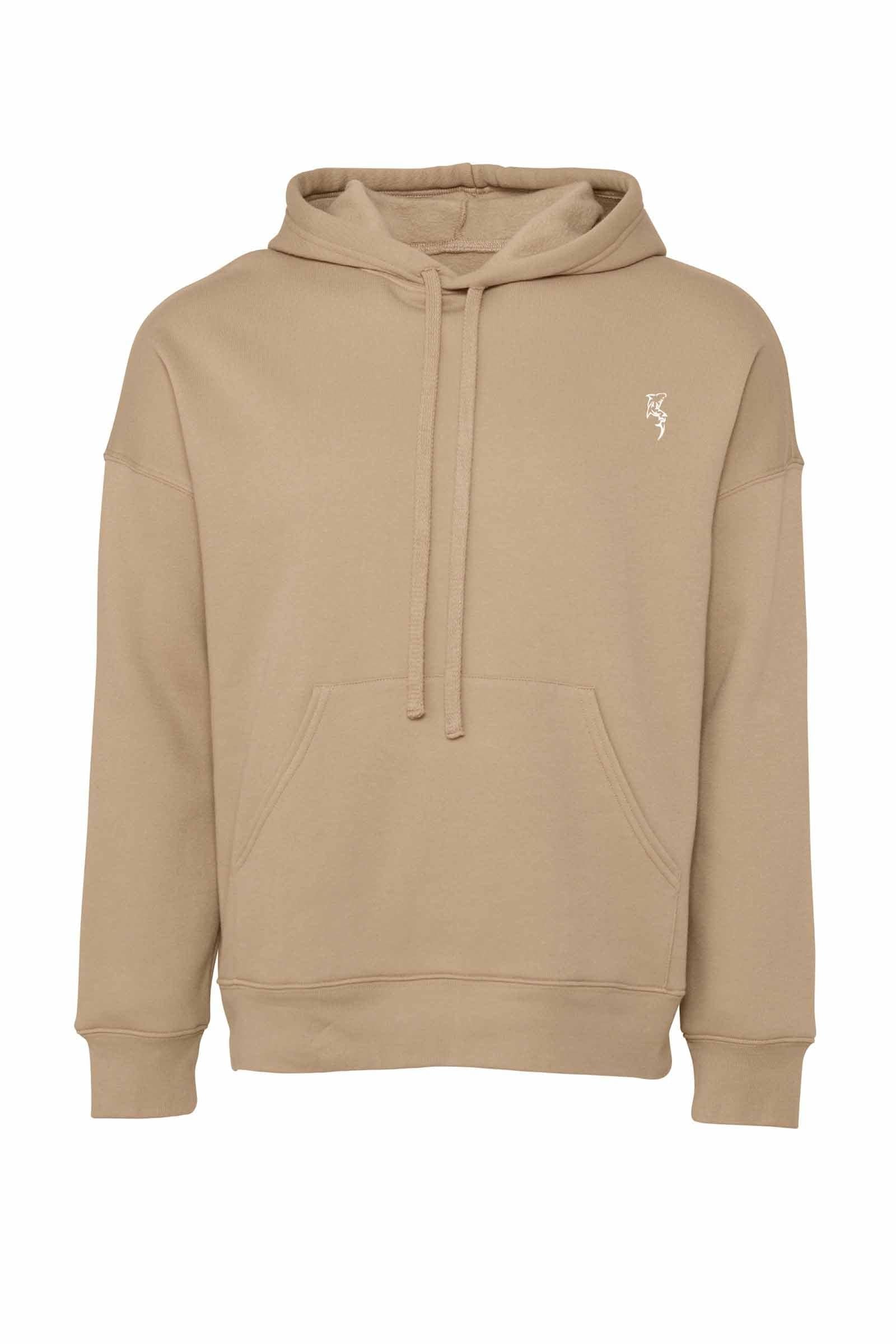 Ocean Rebel Hoodie S / Sand Embroidered Fleece Logo Hoodie