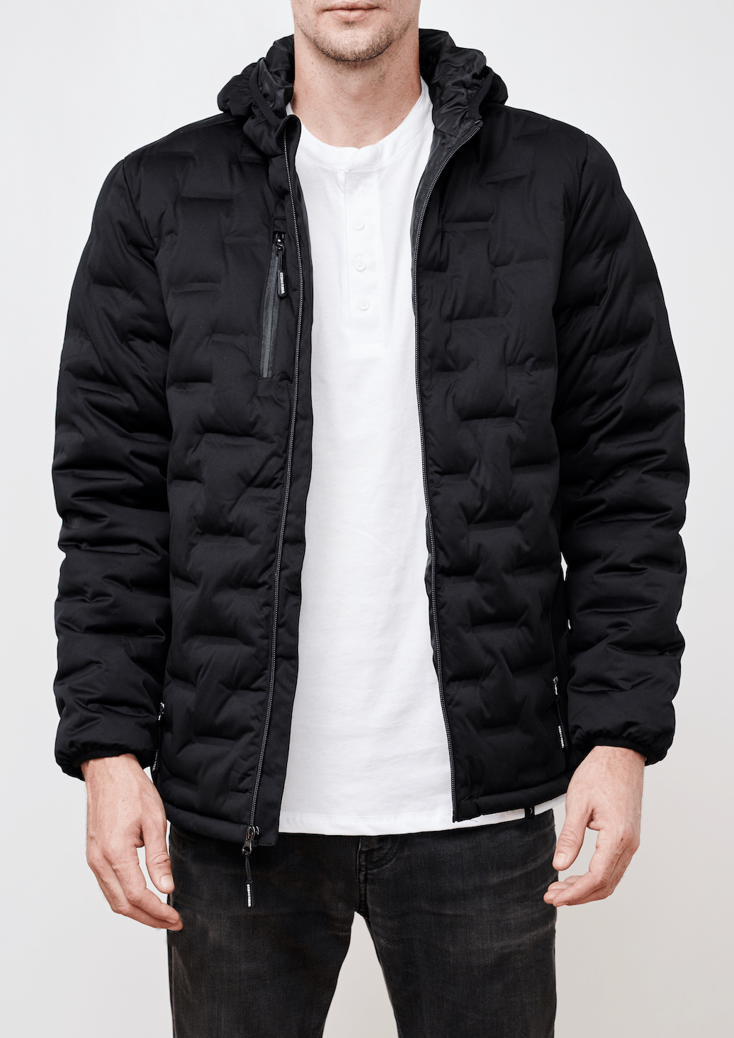 Ocean Rebel Jacket Small / Black Rebel Puffer Jacket