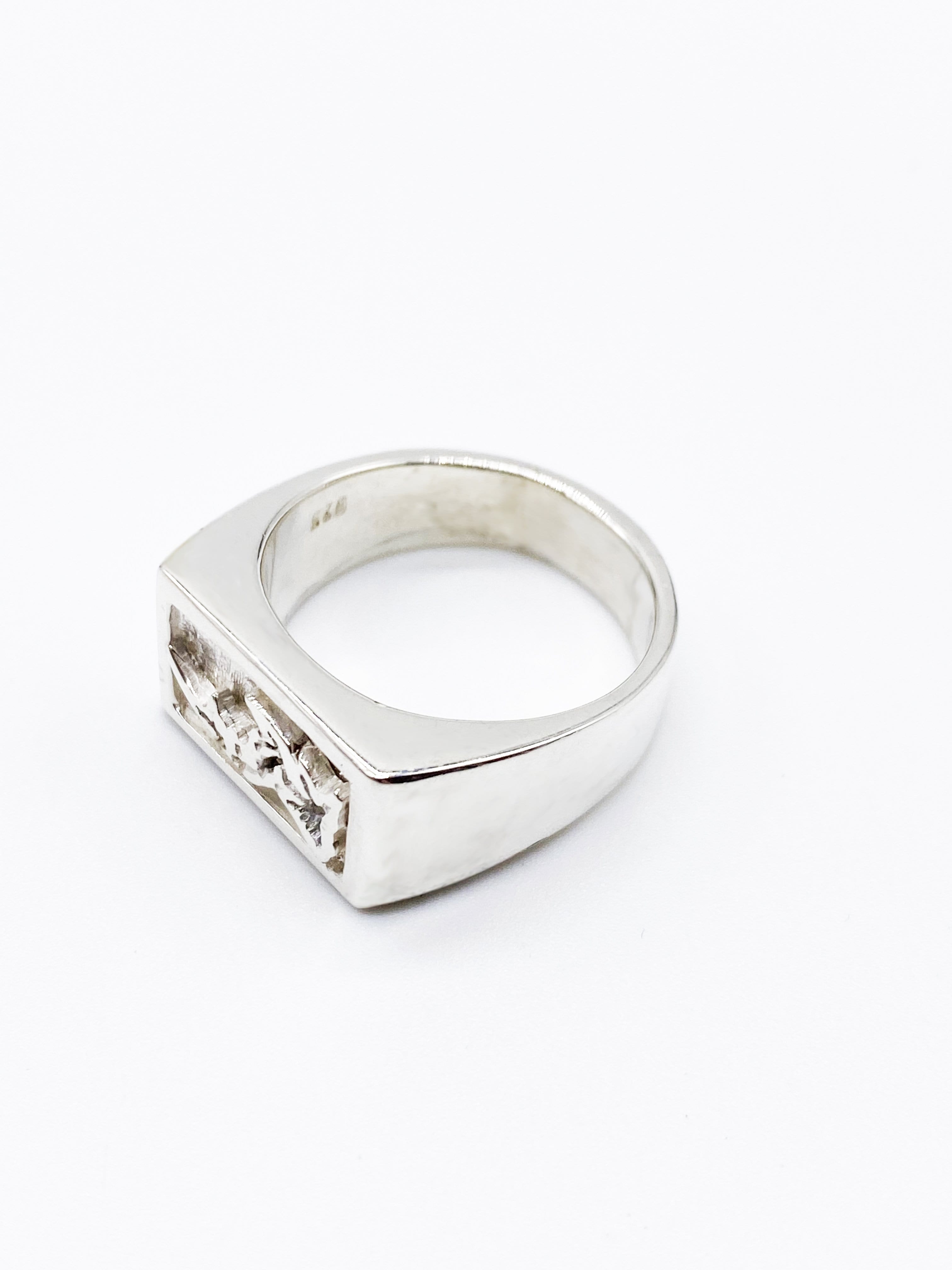 Ocean Rebel Jewelry Solid Sterling Silver Rebel Ring