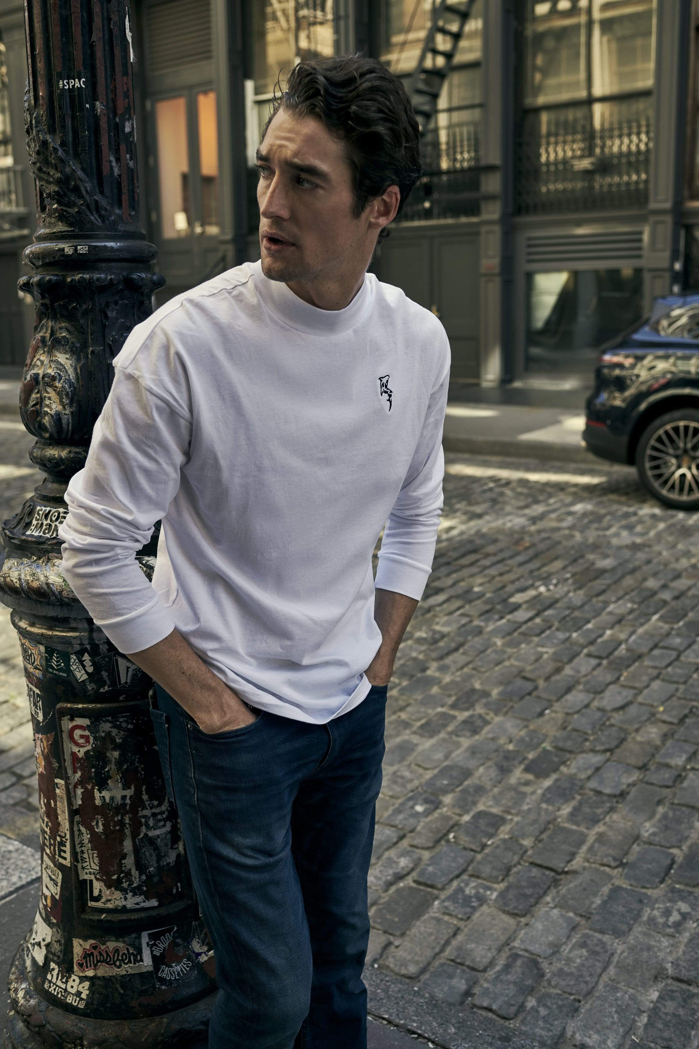 Ocean Rebel Mock Neck Long Sleeve