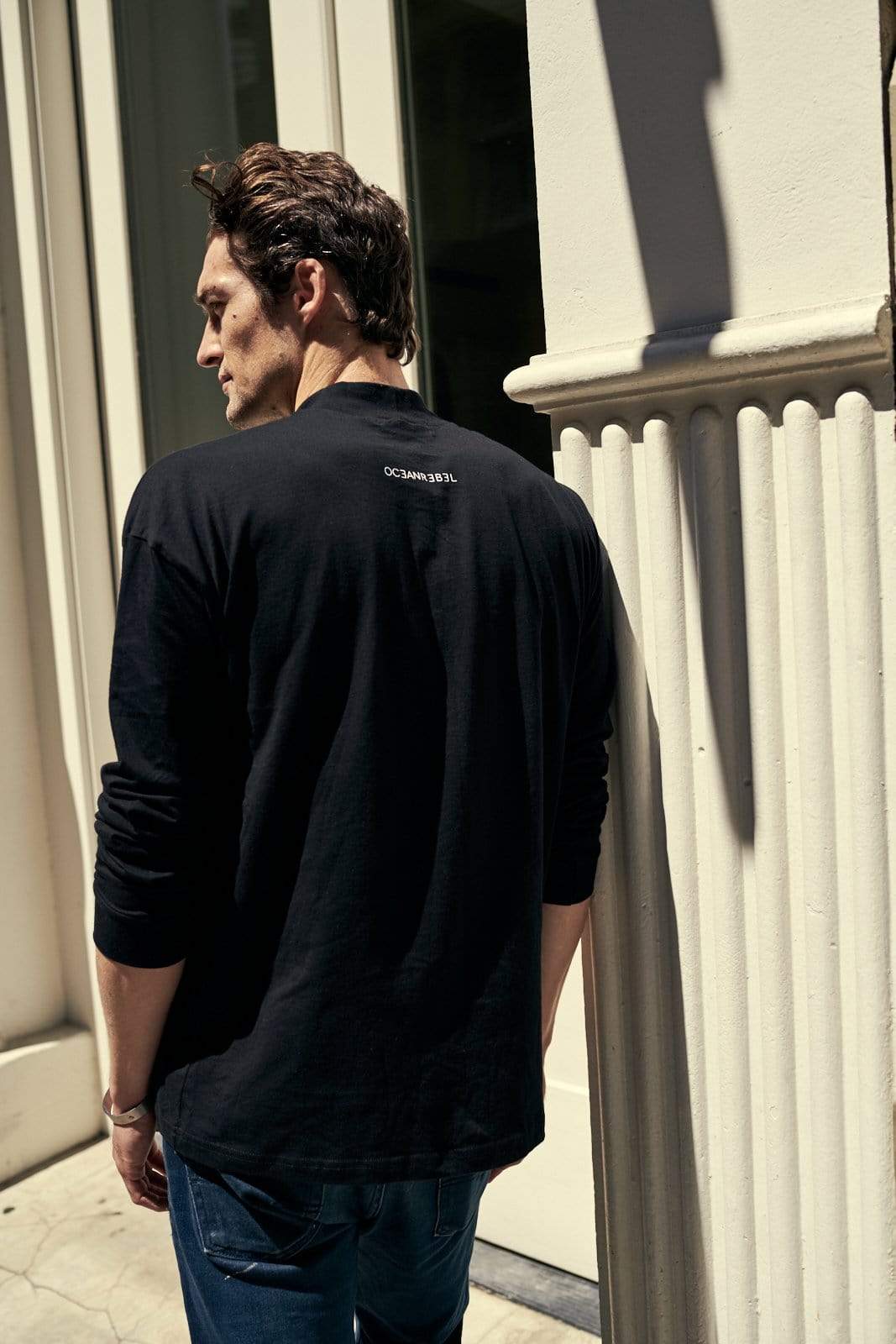 Ocean Rebel Mock Neck Long Sleeve