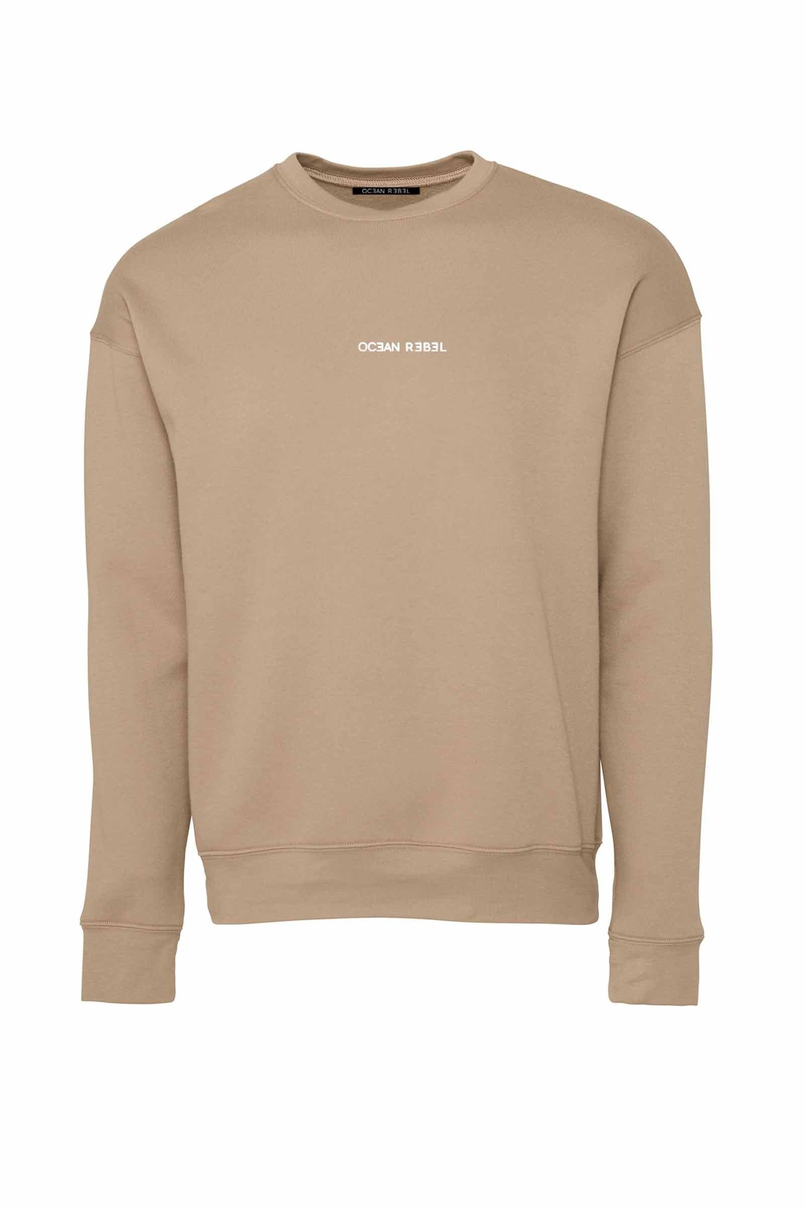 Ocean Rebel sweatshirt S / Tan Drop Shoulder Sweatshirt