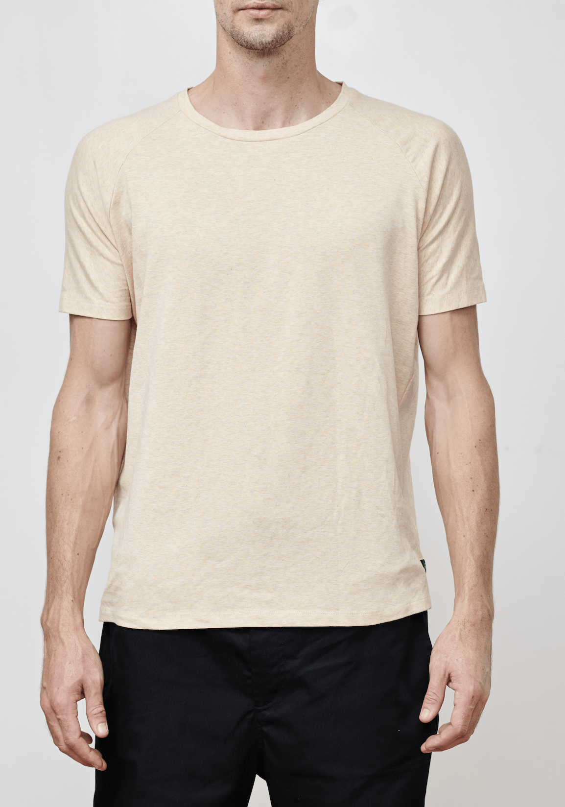 Ocean Rebel t-shirt Small / Oatmeal Straight Hem Short Sleeve Tee