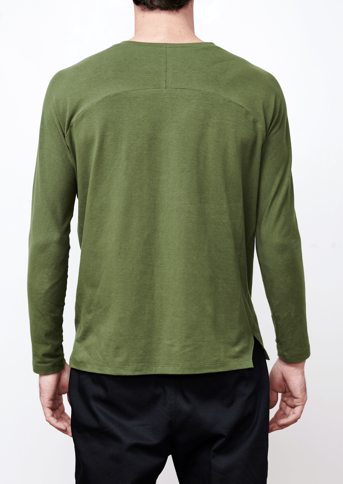 Ocean Rebel T-Shirt Split Hem Long Sleeve Tee