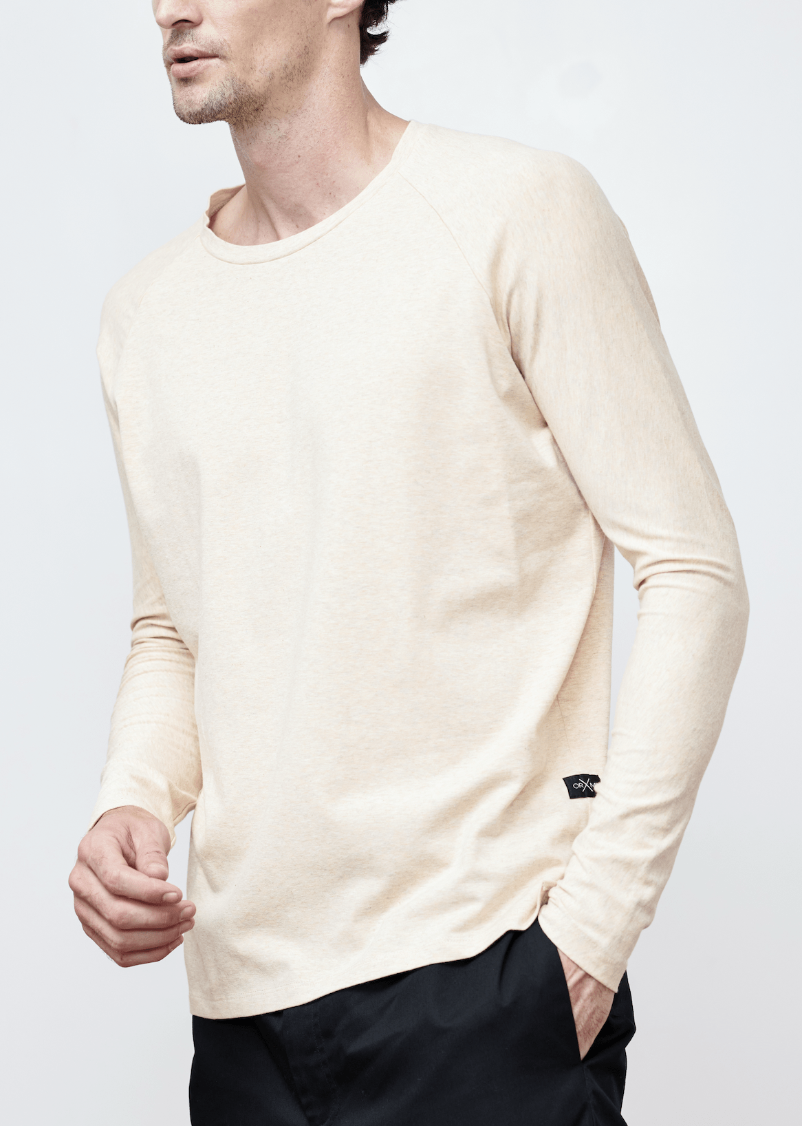 Ocean Rebel T-Shirt Split Hem Long Sleeve Tee