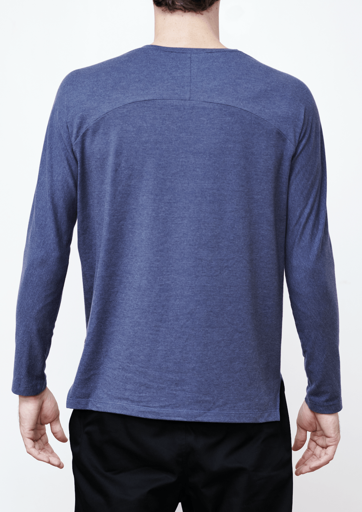 Ocean Rebel T-Shirt Split Hem Long Sleeve Tee