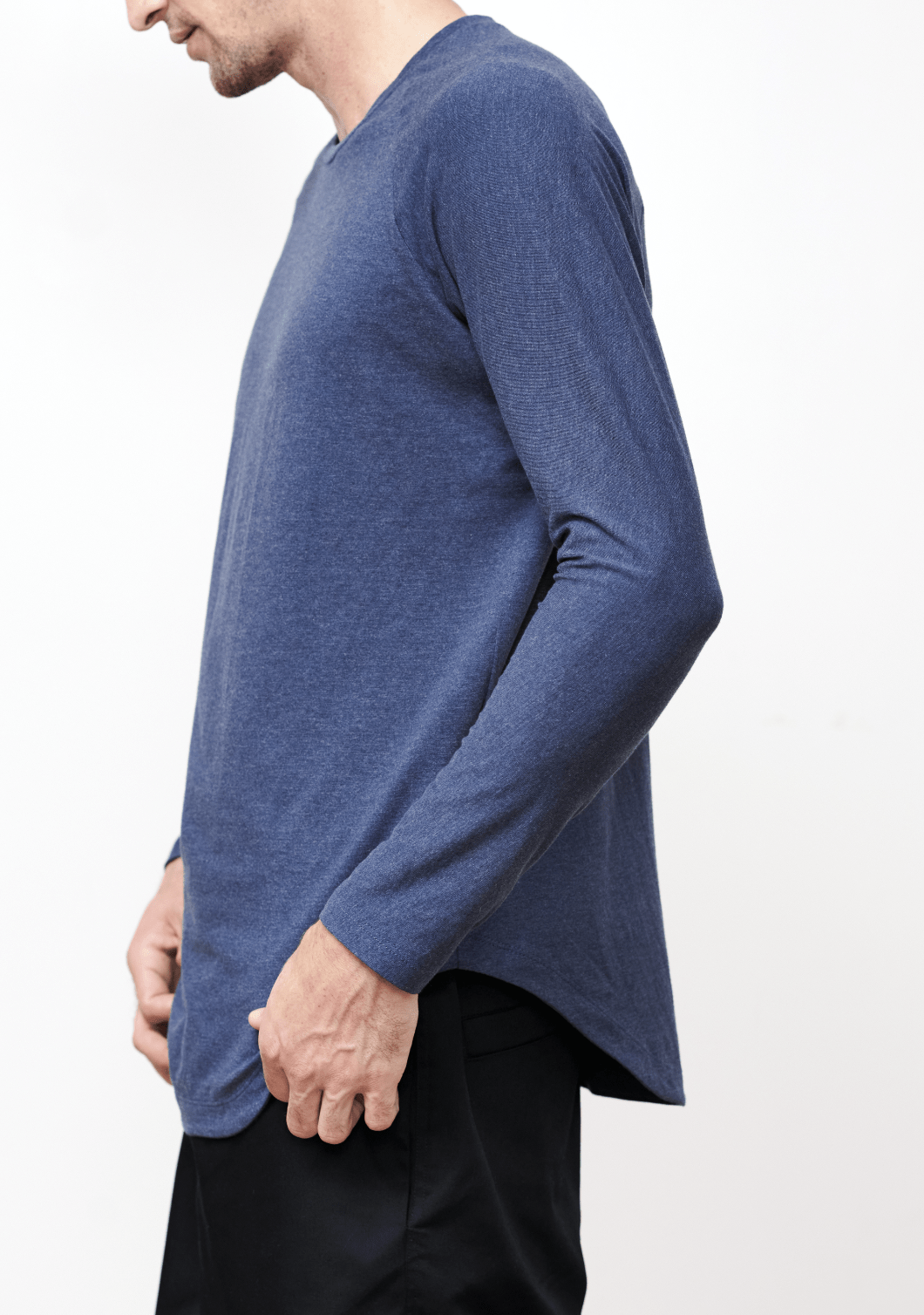 Ocean Rebel tshirt Scoop Hem Long Sleeve Tee