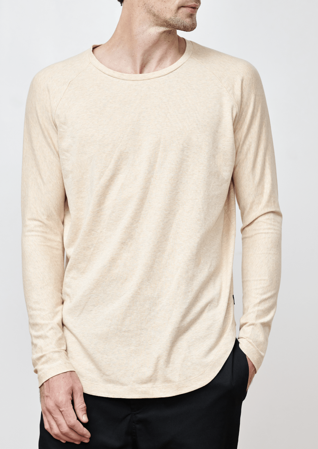 Ocean Rebel tshirt Scoop Hem Long Sleeve Tee