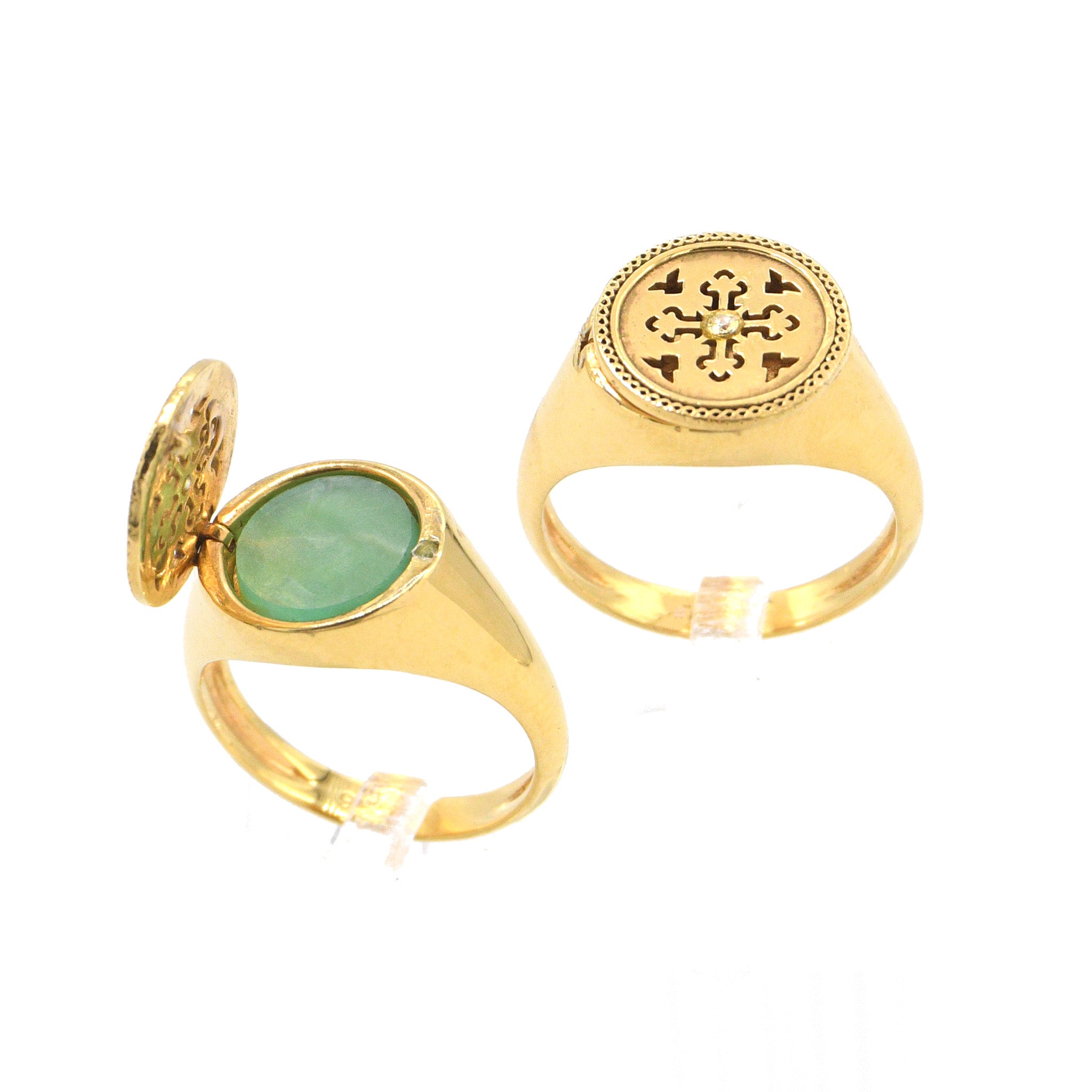 18k Fragrance Vessel Signet