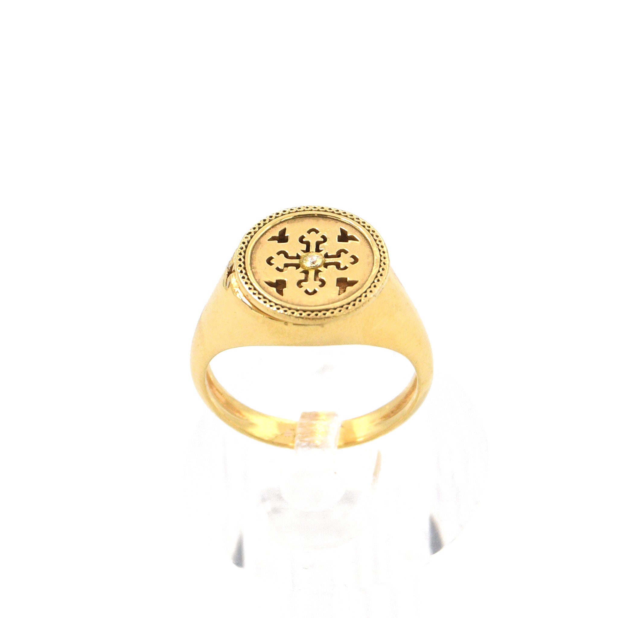 18k Fragrance Vessel Signet