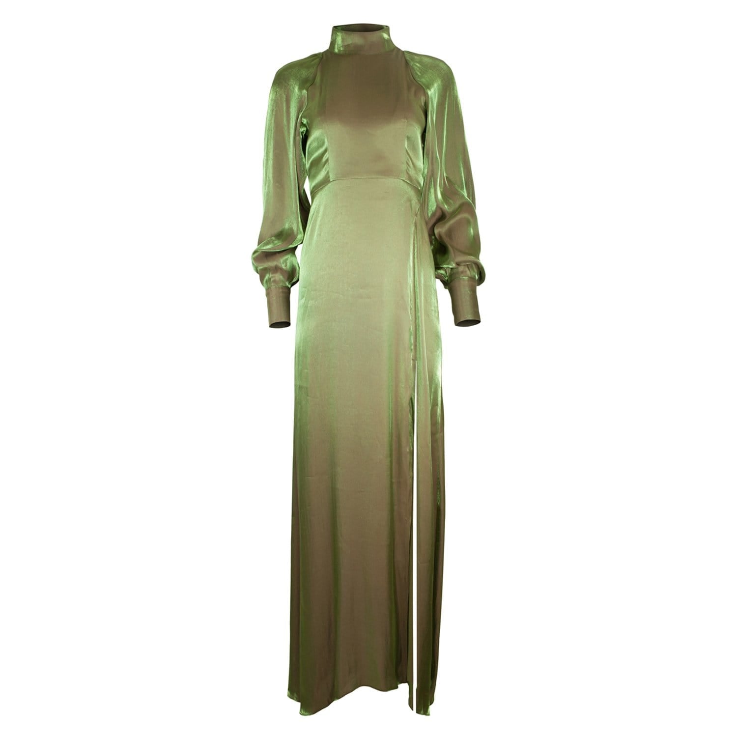 Green Gladiolus Dress
